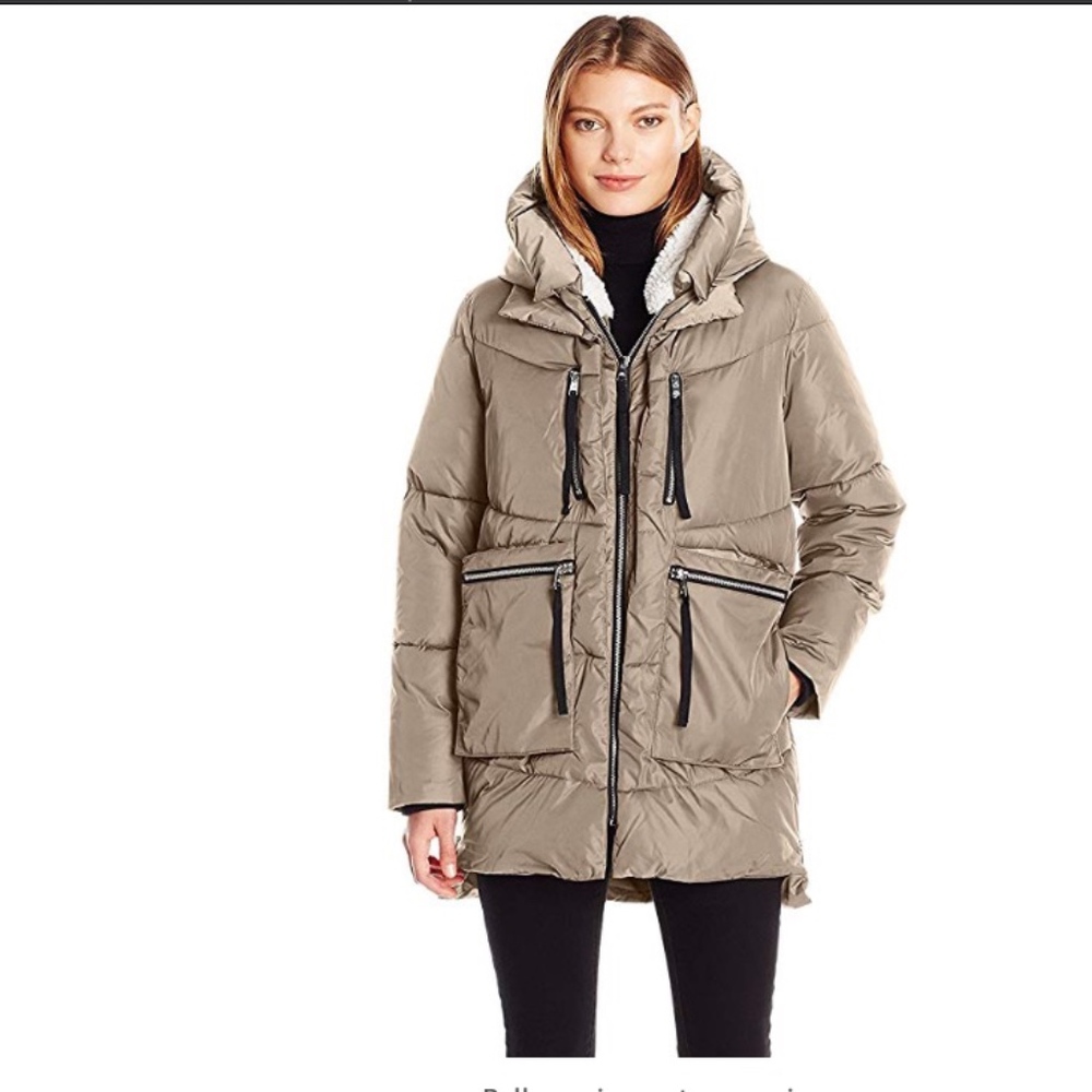 Steve Madden Puffer Parka Jacket